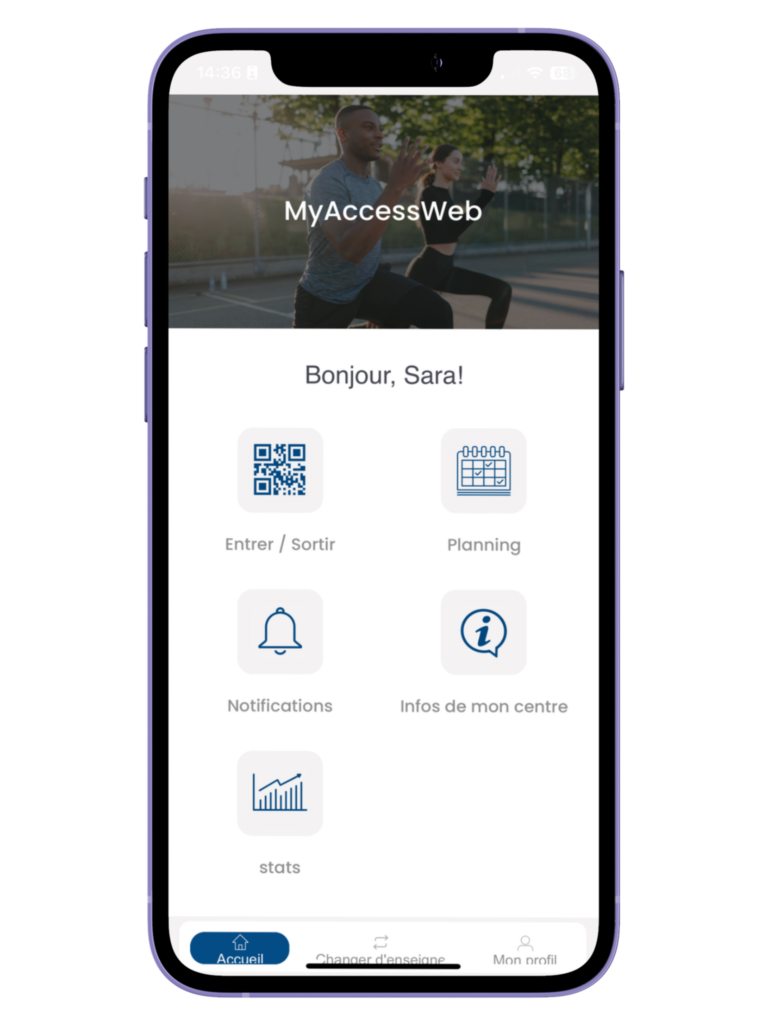 Application mobile MyAccessWeb